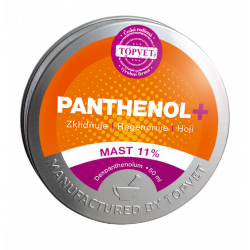 TOPVET Panthenol+ Mast 11% 50ml